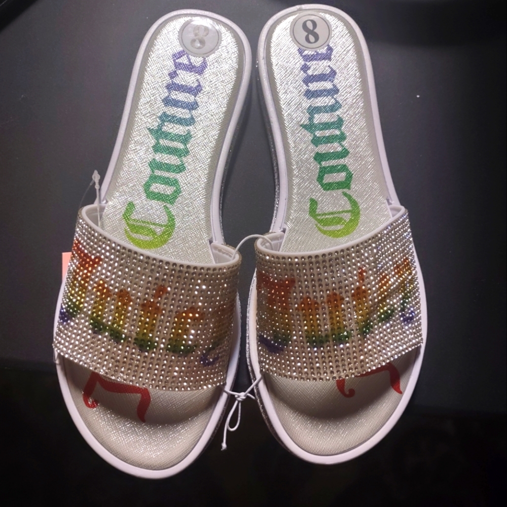 Juicy Couture Rhinestone sandals